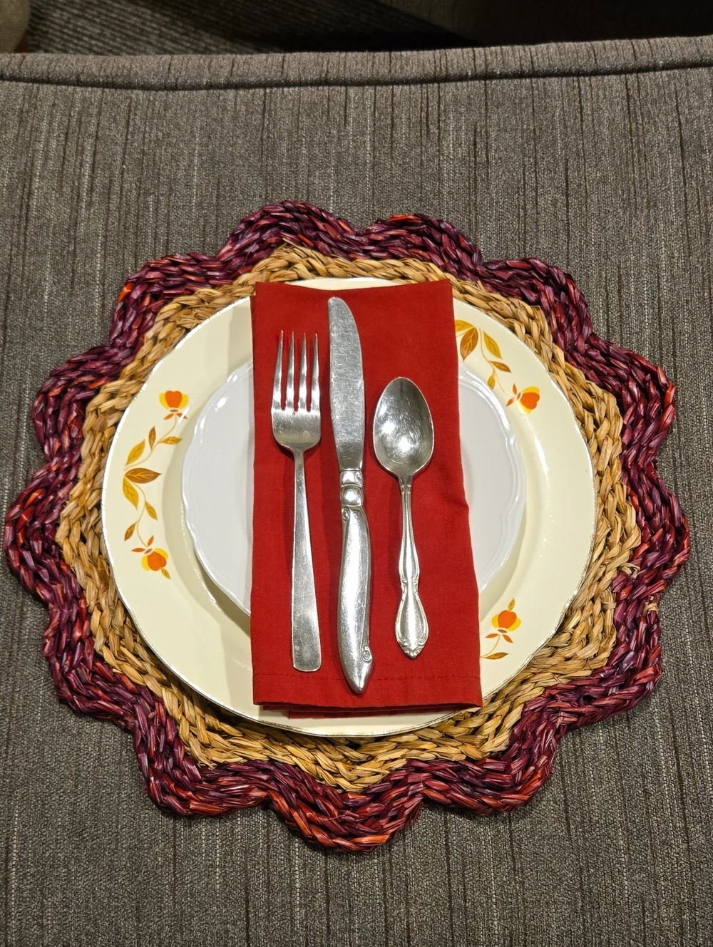 Threshold Woven Seagrass Charger